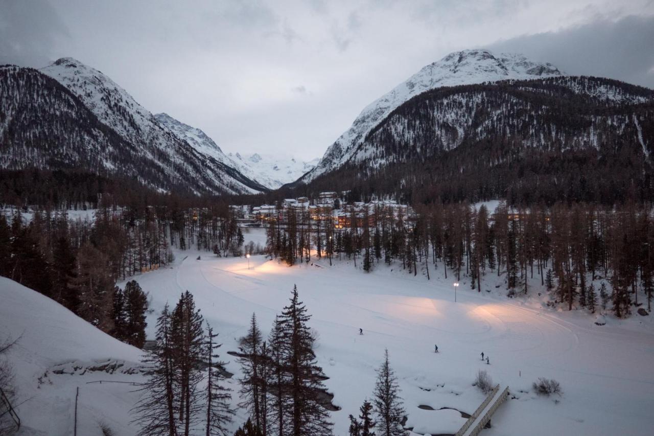 Schloss Hotel & Spa Понтрезина Экстерьер фото