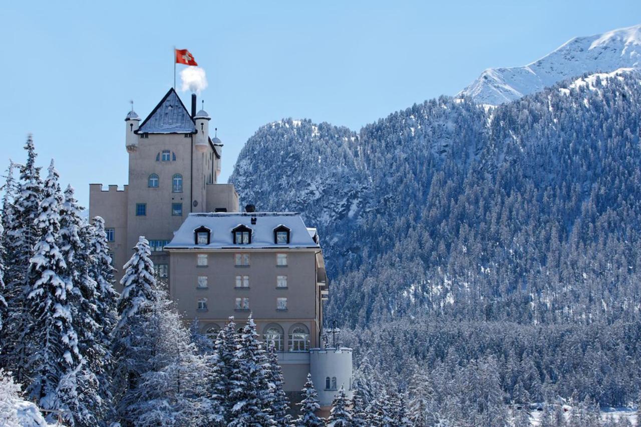 Schloss Hotel & Spa Понтрезина Экстерьер фото