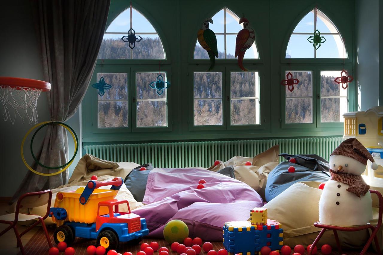 Schloss Hotel & Spa Понтрезина Экстерьер фото